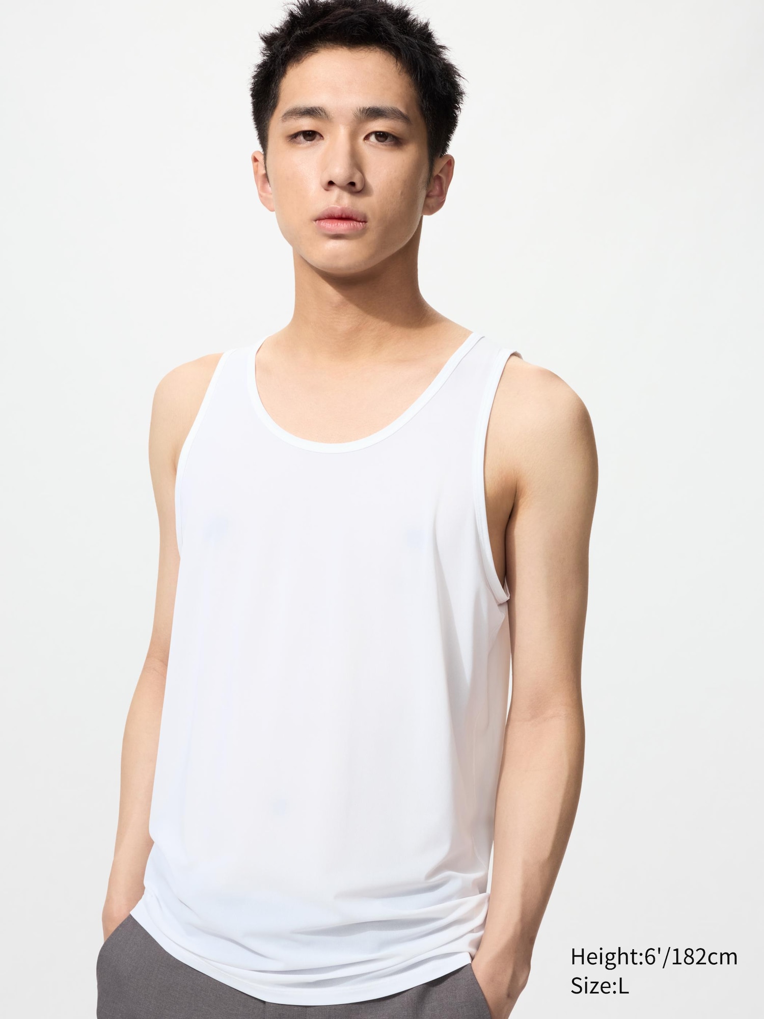 AIRism Anti Odour Mesh Tank Top