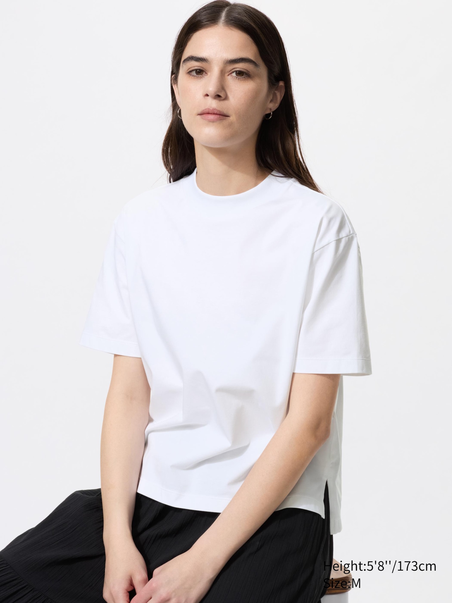 AIRism Cotton Short Sleeve T-Shirt