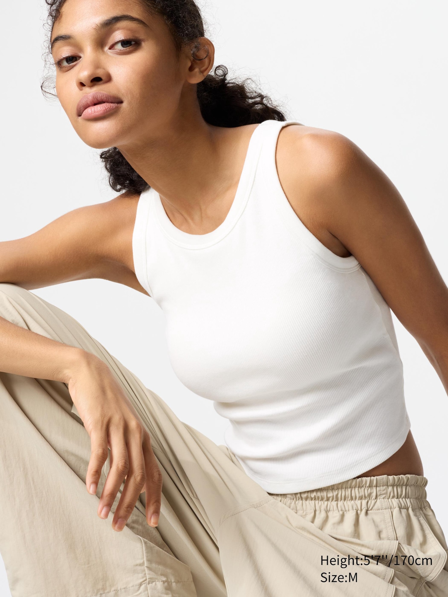 Ribbed Cropped Bra Top | American Sleeve