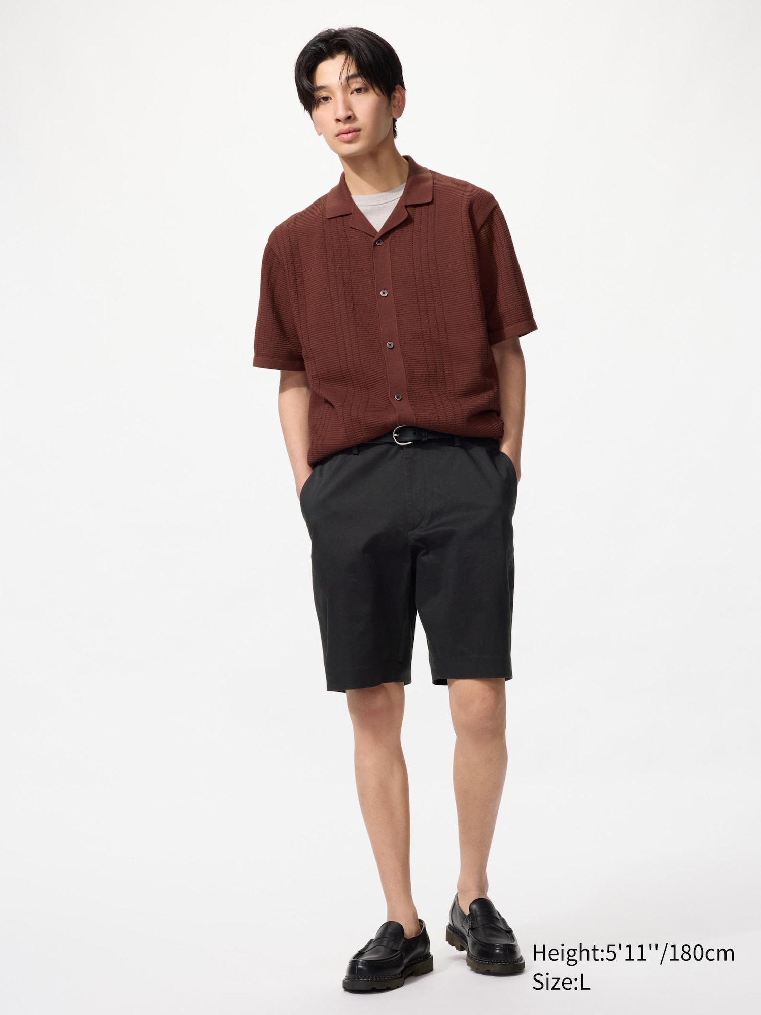 Stretch Slim Fit Shorts Satin