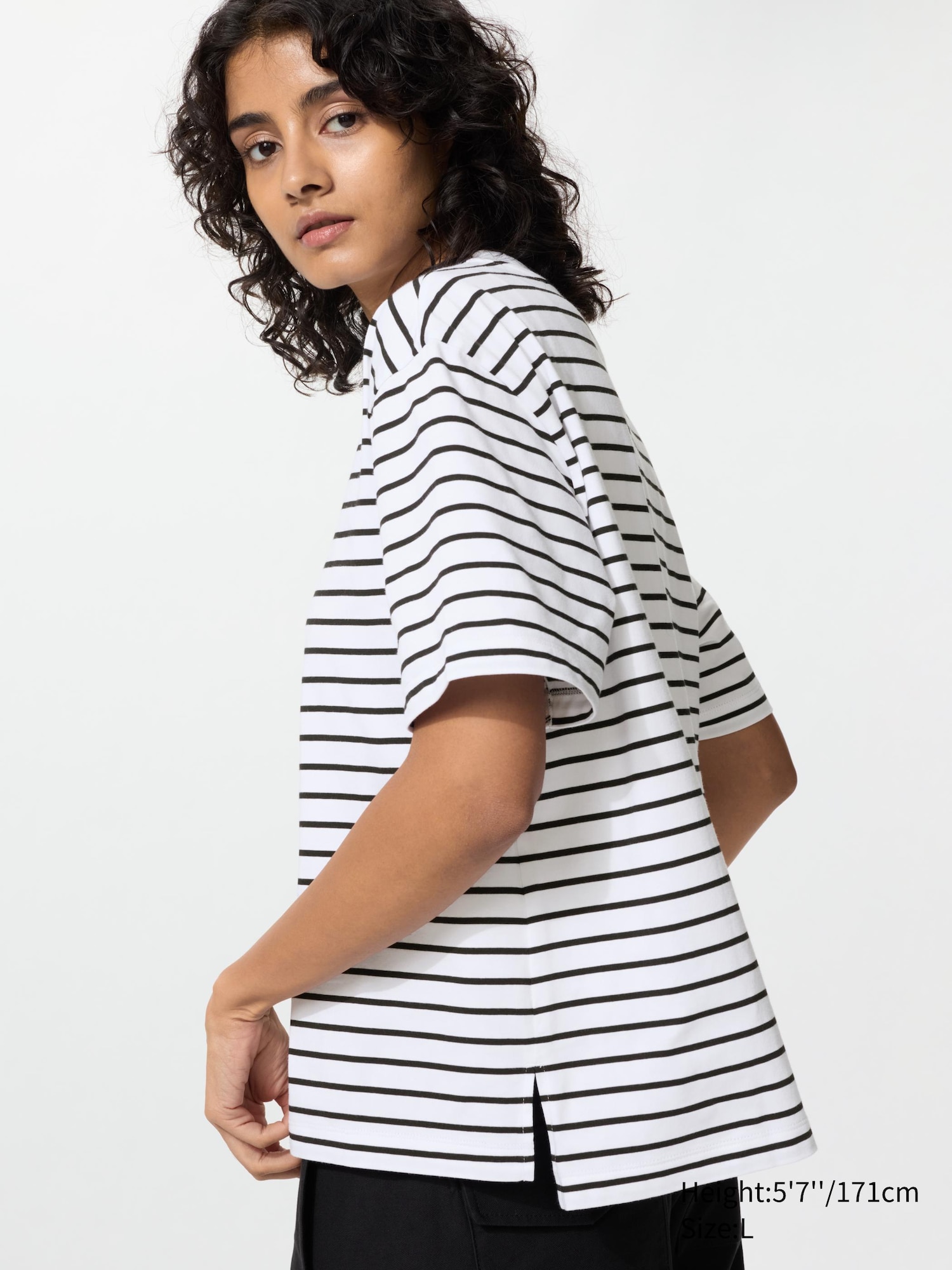 AIRism Cotton T Striped