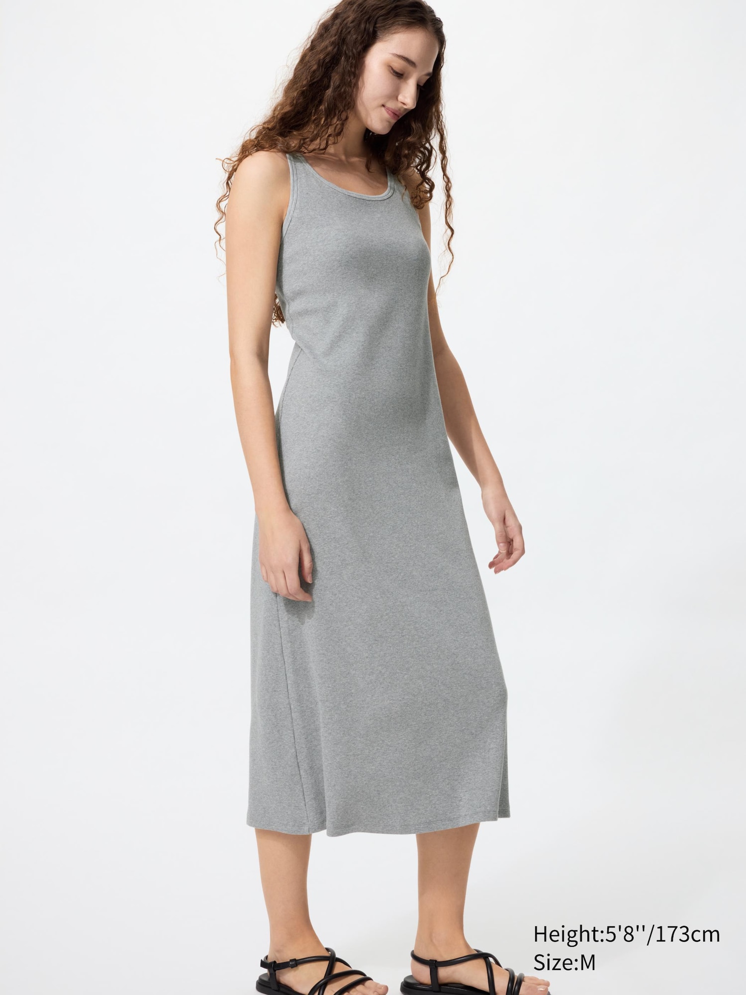 Ribbed Bra Dress Sleeveless