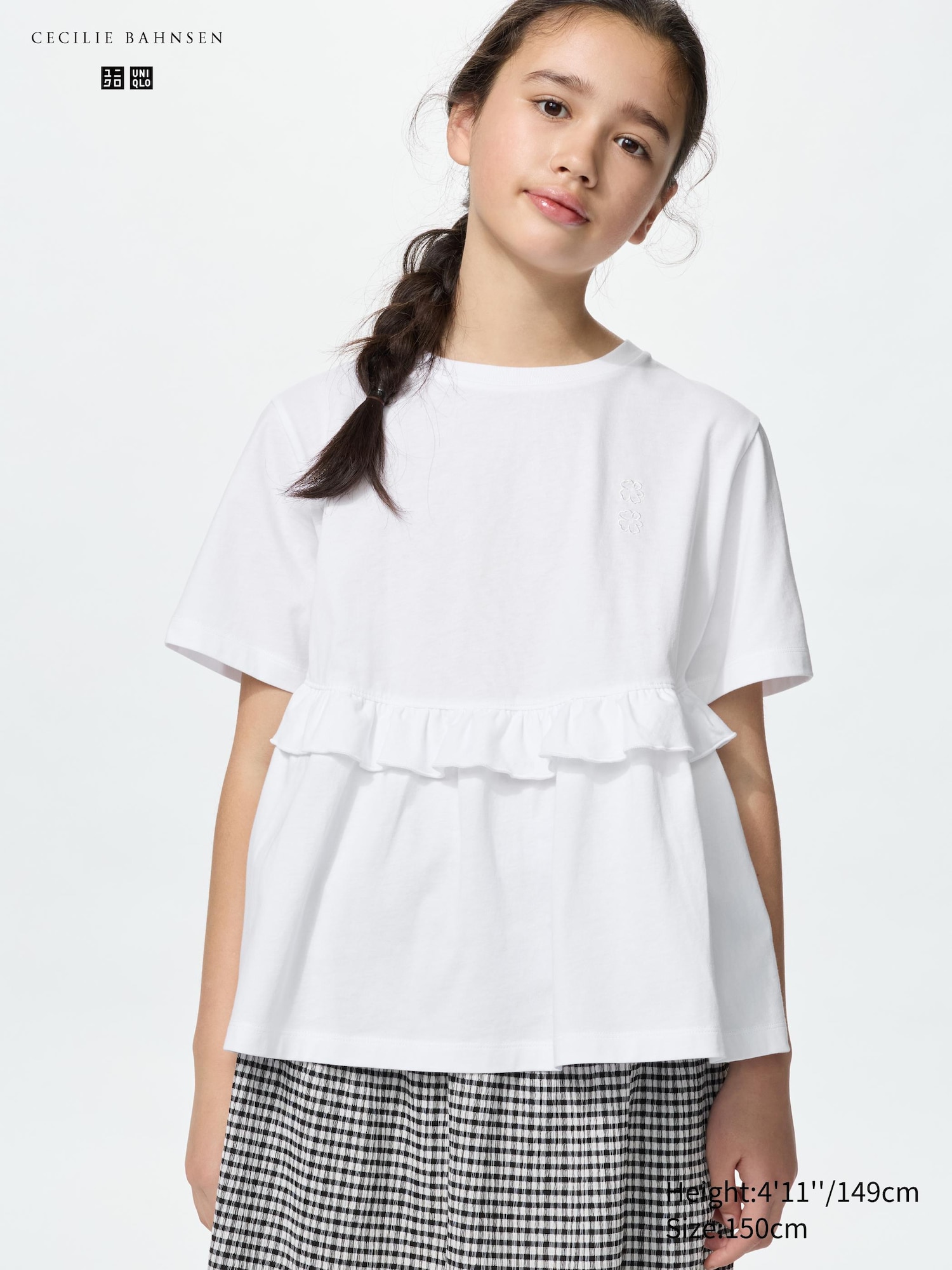 GIRLS Frill T-Shirt