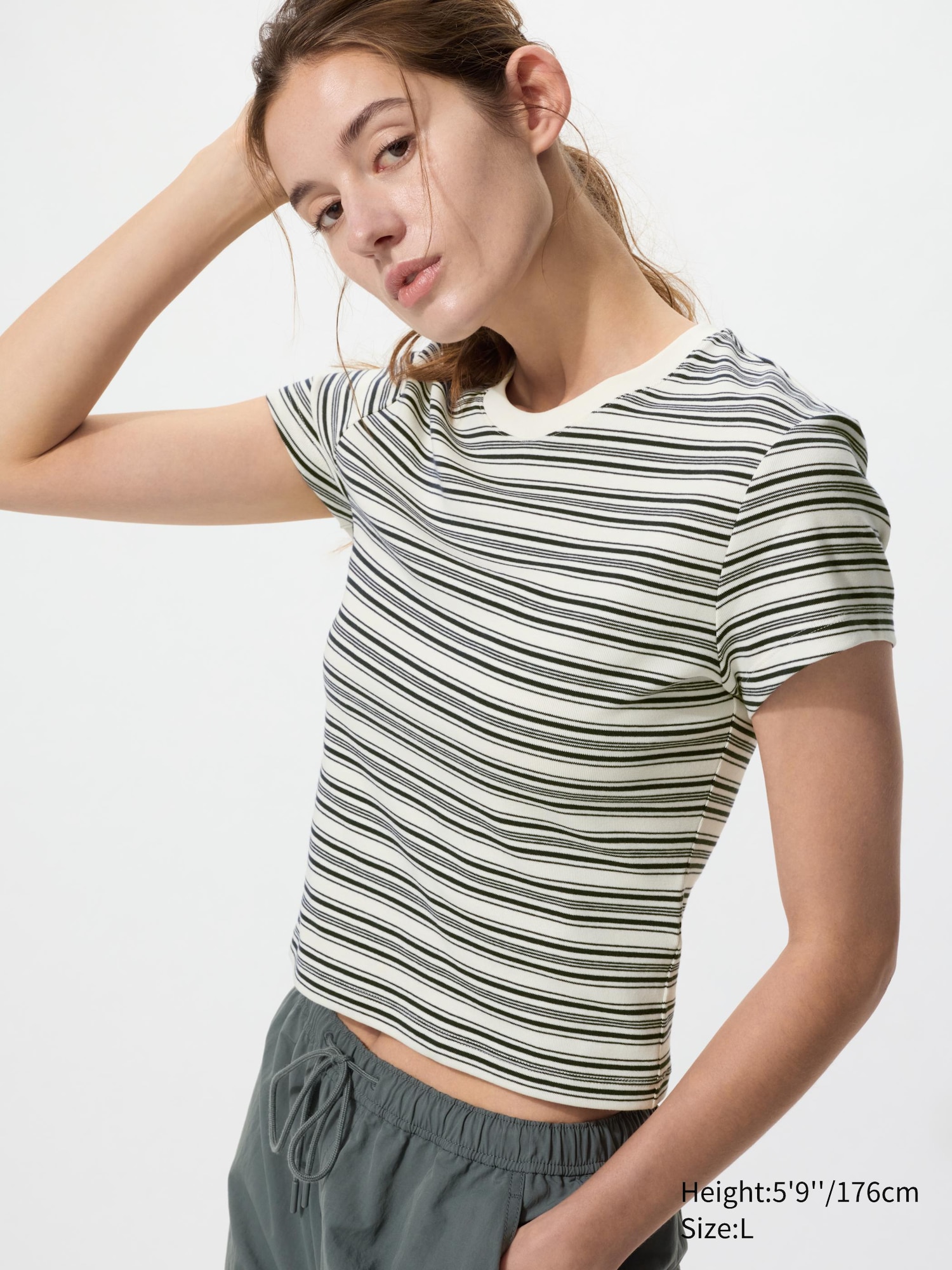 Mini Short Sleeve T-Shirt Striped