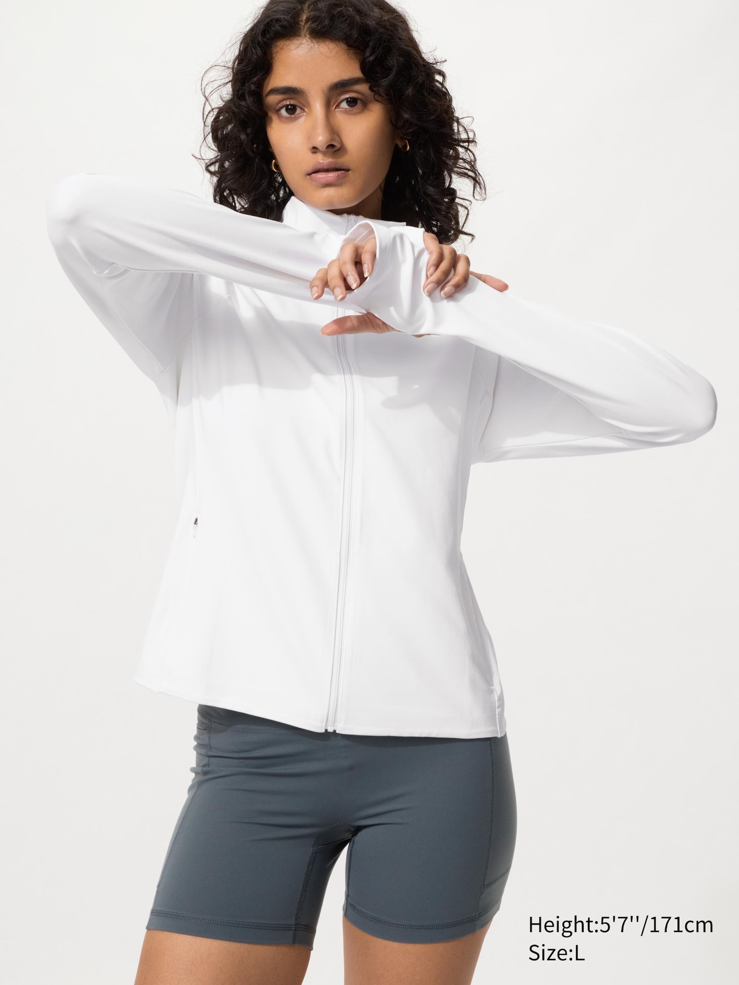 Ultra Stretch Active Full Zip Jacket