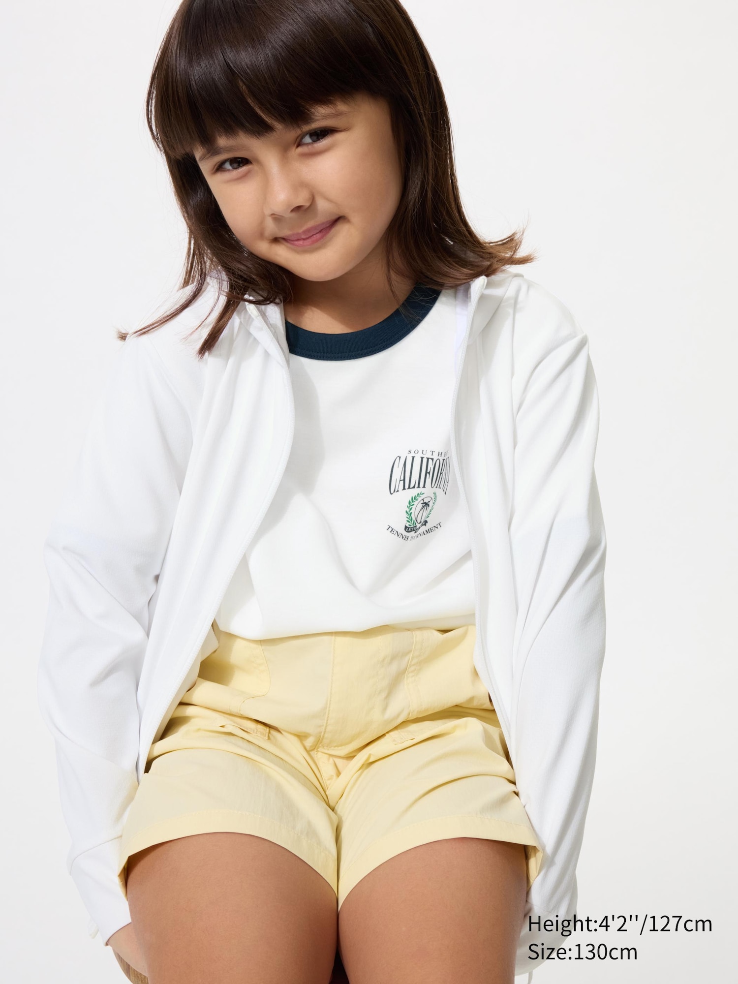 KIDS AIRism UV Protection Full Zip Hoodie