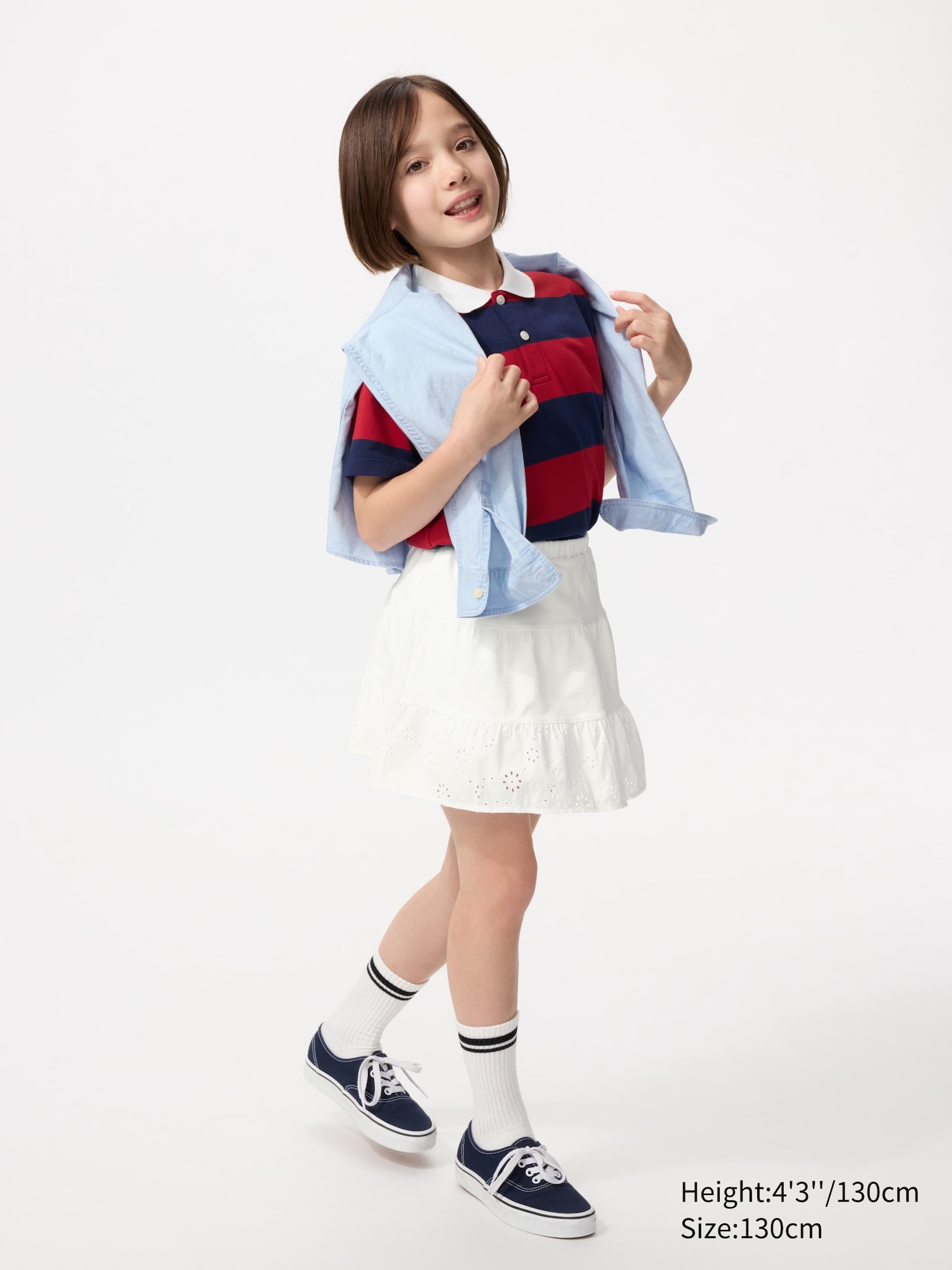 GIRLS Jersey Mini Skort Embroidery