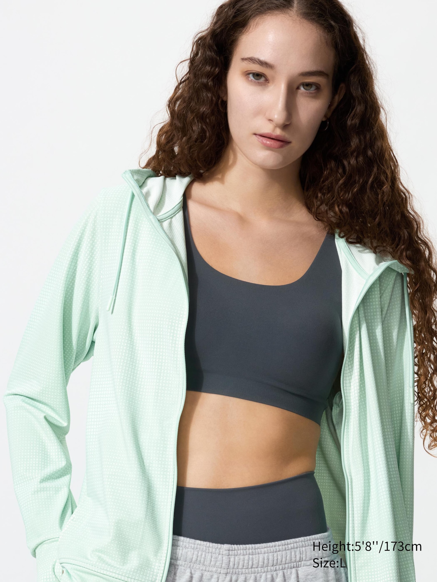 AIRism UV Protection Full-Zip Hoodie