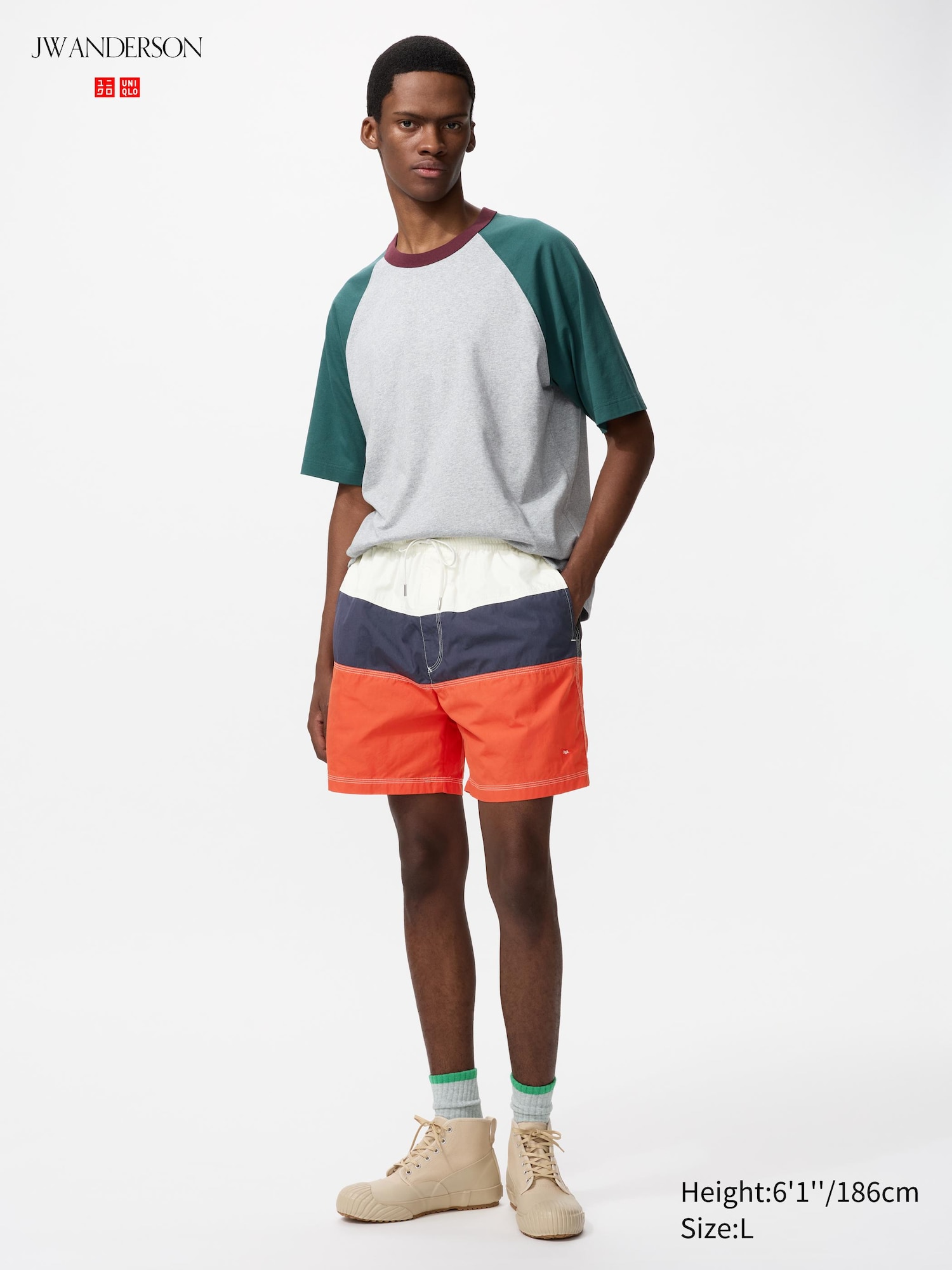 Easy Shorts Colour Block