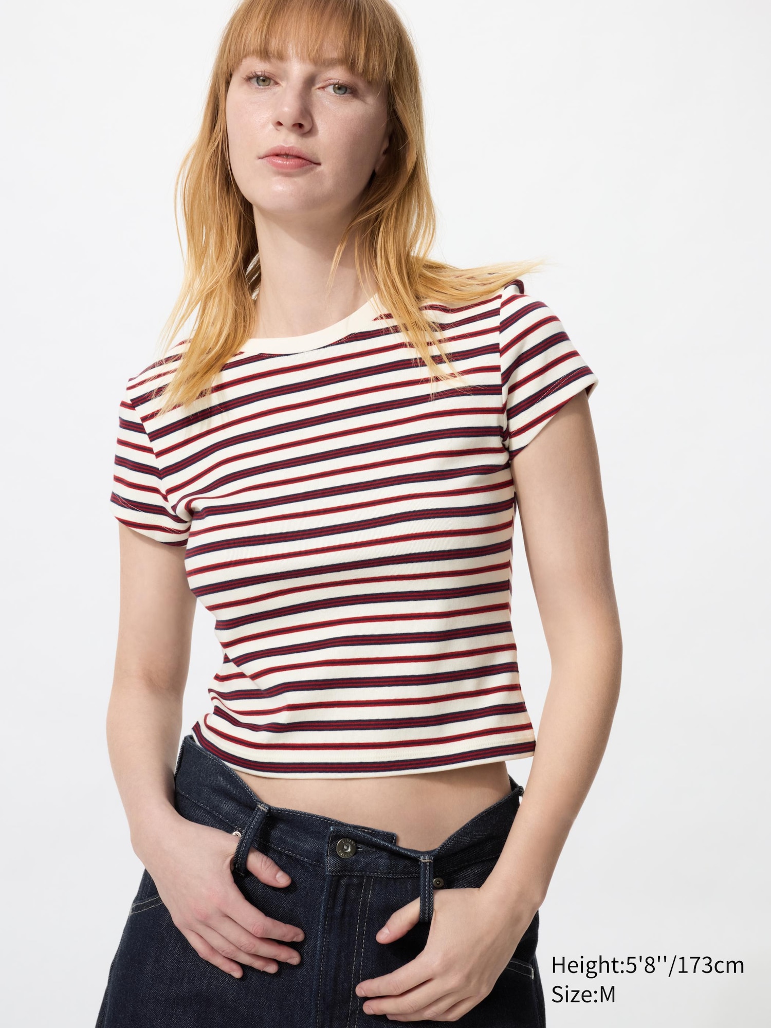 Mini Short Sleeve T-Shirt Striped