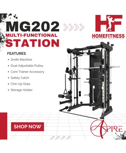 Aspire Strength MG202 Multi-functional Trainer (Black)