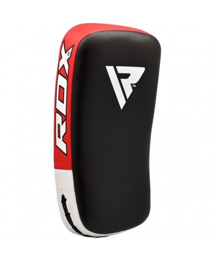 RDX T1 Leather X Curved Thai Pad (Red/White)