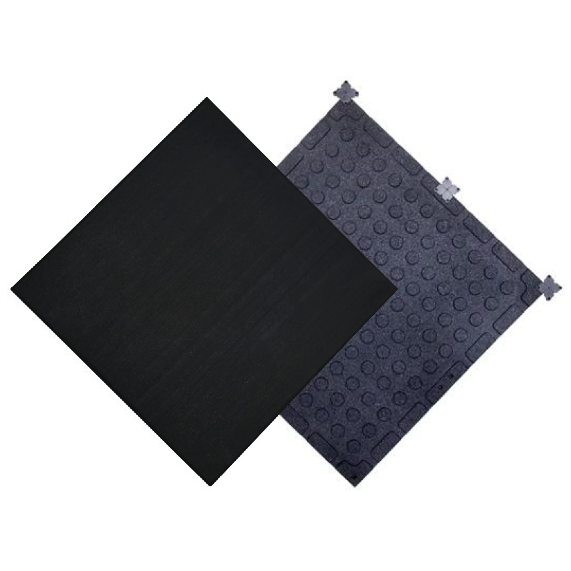 Premium Connector Tile Series - Black - 40mm