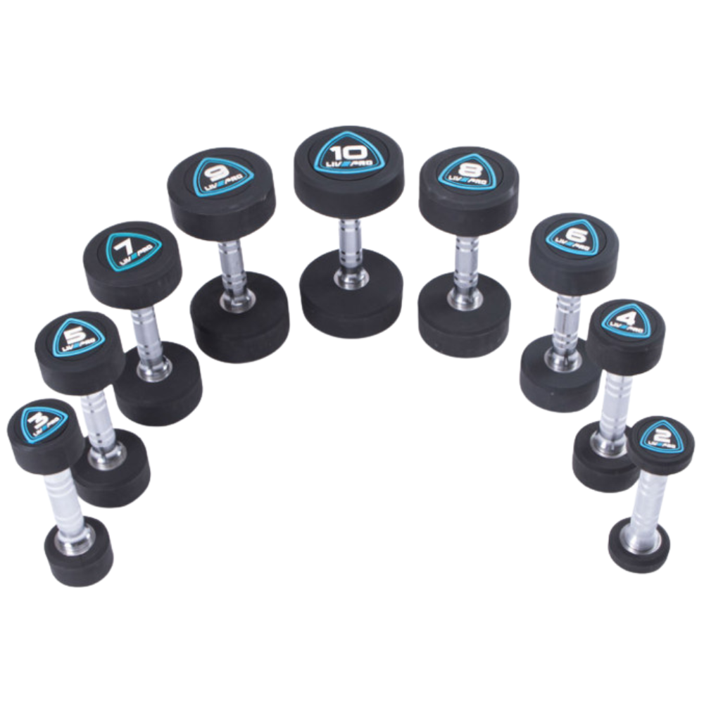 Premium Urethane Studio Dumbbell (Sold as Pairs)