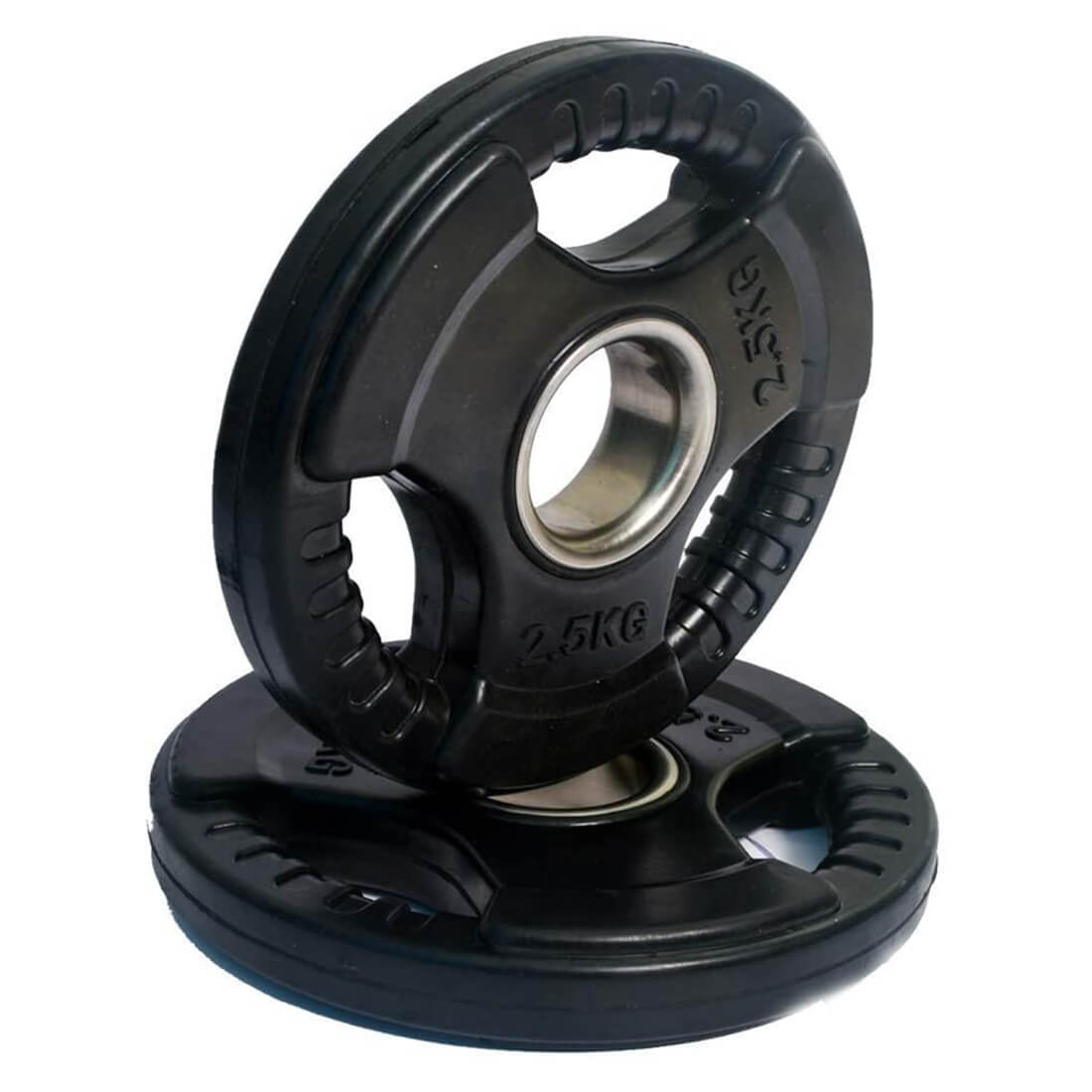 Tri-Grip Rubber Olympic Plates (Sold as Per Piece)