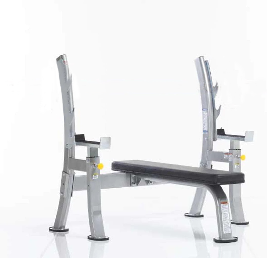 TuffStuff Evolution Olympic Bench With Safety Stoppers - Pre-owned